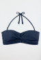 Bikini Bandeau Top Variabele Bandjes Blauw - Aqua Mix & Match