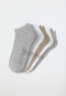 Baskets homme pack de cinq Stay Fresh blanc/gris - Bluebird