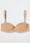 Soutien-gorge bandeau avec coques High Support maple - Unique Micro