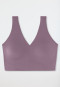 Bustier Mikrofaser herausnehmbare Pads malve - Invisible Soft