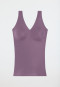 Topje microvezel uitneembare pads mauve - Invisible Soft