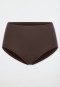Culotte maxi en microfibre marron foncé - Invisible Soft