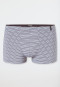Shorts modal rayures graphite - Long Life Soft