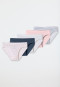 Briefs 5-pack Organic Cotton striping hearts multi-colored - 95/5