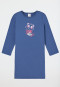 Nachthemd langarm Organic Cotton Panda blau - Girls World