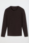 Shirt long-sleeve brown mottled - Comfort Fit