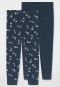 Lange onderbroek, set van 2, Skateboards, donkerblauw - 95/5