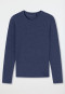Shirt langarm unisex dunkelblau - Active