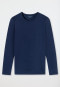 Shirt langarm unisex wärmend dunkelblau - Thermo