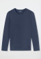 Shirt long-sleeve unisex warming denim blue - Thermo