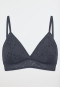 BH bügelfrei herausnehmbare Pads graphit - Modern Lace