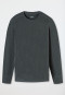 Long-sleeve mottled dark grey shirt - Casual Warming