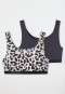 Lot de 2 brassiers imprimés léopard - « 95/5 »