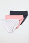 Slips 3er-Pack Organic Cotton mehrfarbig - 95/5