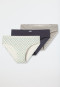Lot de 3 culottes imprimées multicolores - 95/5