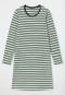 Nachthemd lange mouwen met streepjes mineraal - Casual Essentials