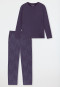 Pyjama lang warm indigo - selected! Premium Warming