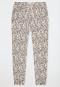 Pantaloni con polsini lunghi a fiori multicolore - Mix+ Relax