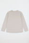 Shirt long-sleeve round neck gray-jaspé-gray - Mix+Relax