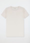 Shirt short sleeve round neck off-white - Mix+Relax