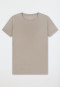 Shirt short sleeve round neck clay red - Mix+Relax