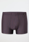 Shorts Mikro-Qualität nachhaltig graphit gestreift - Pure Micro