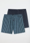 Boxer shorts 2-pack jersey plain patterned - Boxer shorts multipacks