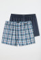 Boxer shorts 2-pack woven fabric check multi-colored - Boxer shorts multipack