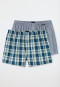 Boxershorts Multipacks confezione da 2 in tessuto check multicolore - Boxershorts Multipacks