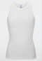 Topje fijnrib off-white - Revival Paula