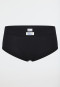 Panty fine rib black - Revival Paula