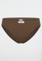 Retro panties Ajourée seamless dark brown - Revival Alma