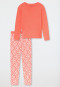 Pyjamas long interlock peach - Modern Nightwear