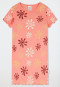 Nachthemd kurzarm Rollsaum Sonnen apricot - Girls World