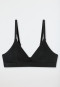 Softbra black - Pure Rib