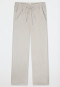 Hose lang Leinen LENZING™ ECOVERO™ Viskose off-white - Mix+Relax