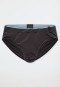 Supermini a strisce color grafite - Long Life Soft