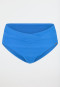 Bikini briefs retro jersey recycled stripes aquarium - Aqua