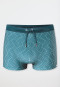 Badehose Wirkware lime gemustert - Aqua