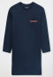 Nachthemd met lange mouwen, koperkleurig - Comfort Nightwear