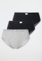 Lot de 3 dentelles brésiliennes noir/gris chiné - Modern Multipacks