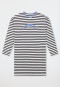 Camicia da notte a manica lunga a righe multicolore - Teens Nightwear