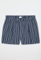 Korte broek van geweven viscose met veelkleurige strepen  Mix+ Relax