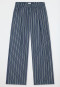 Lang broek van geweven viscose, multicolor strepen  Mix+ Relax