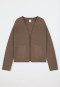 Jas jacquard zakken nougat - Mix+ Relax