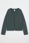 Jas jacquard zakken donkergroen - Mix+ Relax