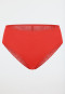 Rio-slip, naadloos, kant, chilirood - Invisible Soft Lace
