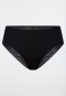 Seamless Black Lace Brief - Invisible Soft Lace