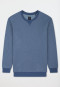 Sweatshirt Jacquard in faded denim - Mix+ Relax