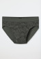 Minislip Interlock patterned dark green - Fine Interlock